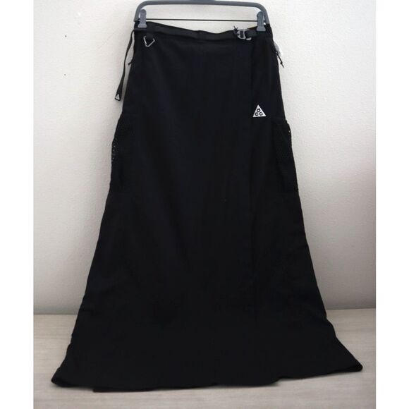 Nike FV7321-010 Women's Sz M Black ACG Snowgrass UV Protection Skirt - Picture 1 of 16